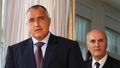 Ο πρωθυπουργός Μπόικο Μπορίσοφ με τον Ισπανό πρέσβη, Χόρχε Φουέντες